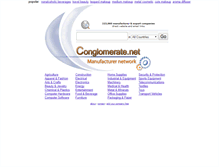 Tablet Screenshot of conglomerate.net